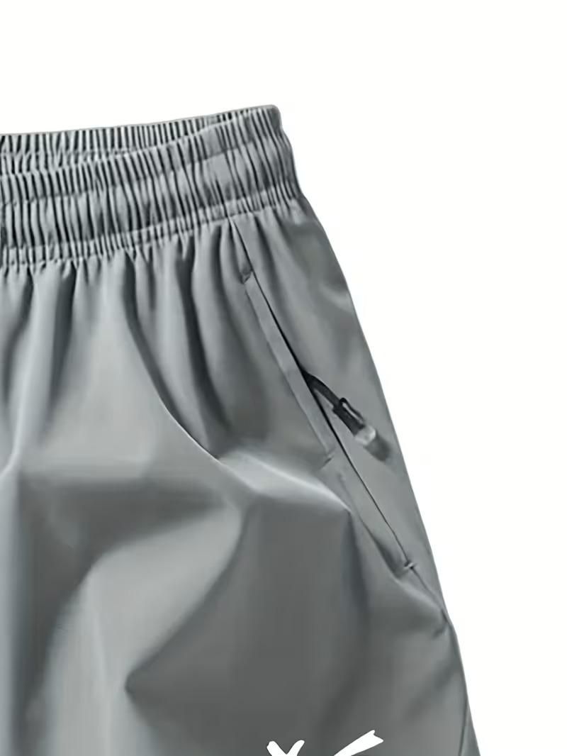 Men's Casual & Stylish Sports Shorts (Combo of Black & Grey)